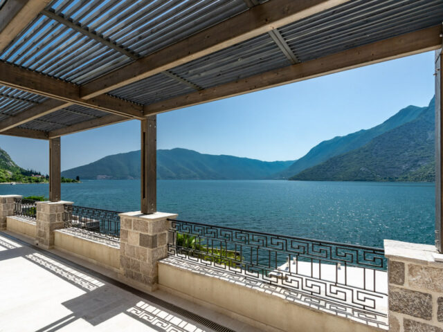 Luxurious waterfront villa in Kotor