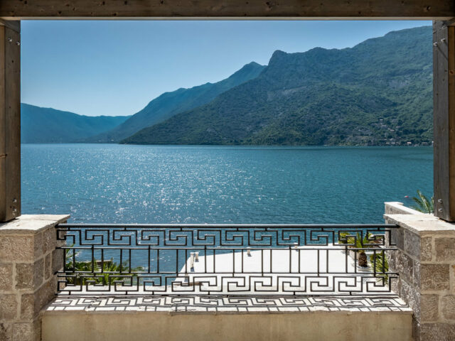 Luxurious waterfront villa in Kotor