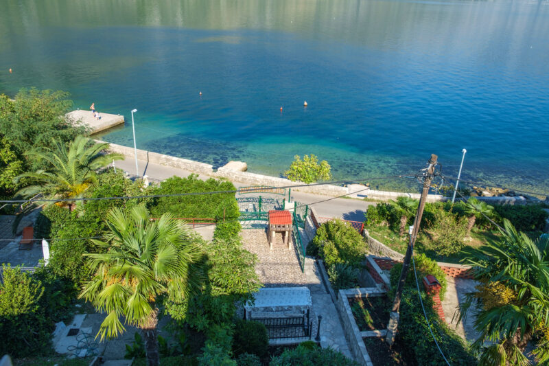 Villa on the sea coast in Kotor