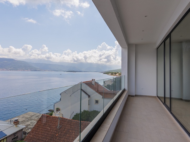 Villas with panoramic sea view and a private pool in Tivat