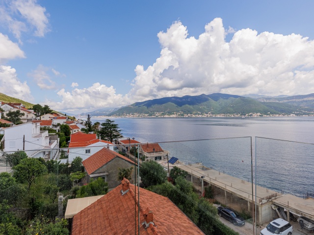 Villas with panoramic sea view and a private pool in Tivat