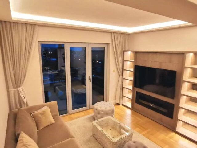 Modern, design two-bedroom apartment in Budva