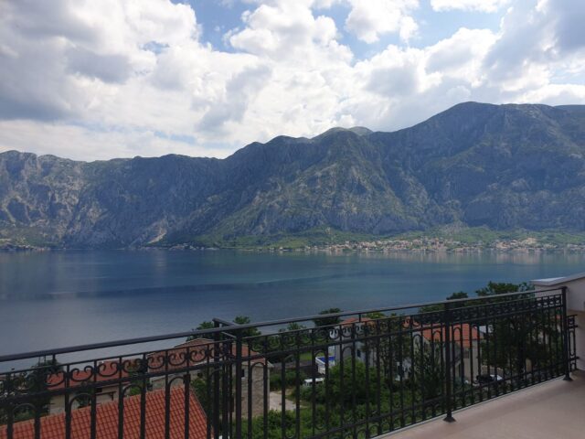 Apartments with panoramic sea view in Kotor