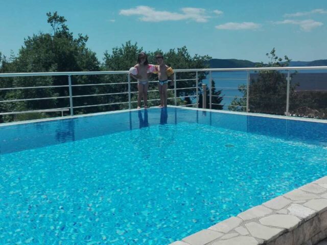 1-bedroom apartment with a sea view in Budva, Przno