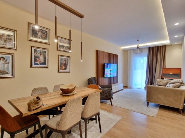 Nice furnished 3-bedroom apartment in the center of Budva
