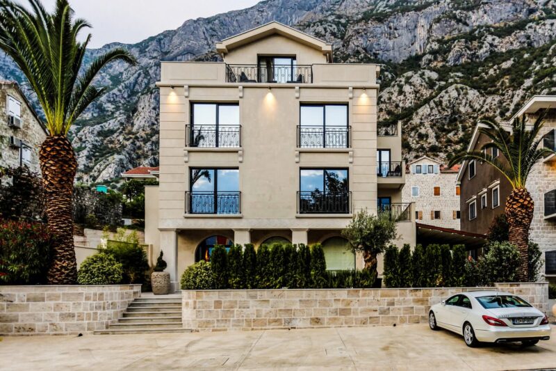 For sale a luxurious boutique hotel in Montenegro, Kotor