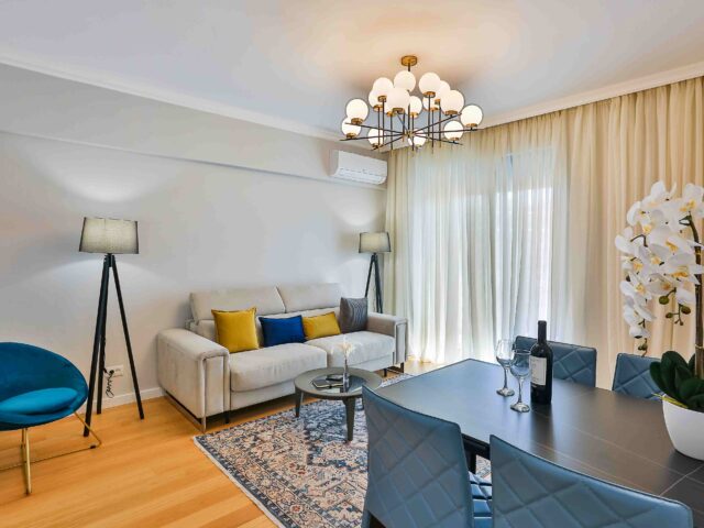 Luxury one bedroom apartment in a new hotel and residential complex in the center of Budva
