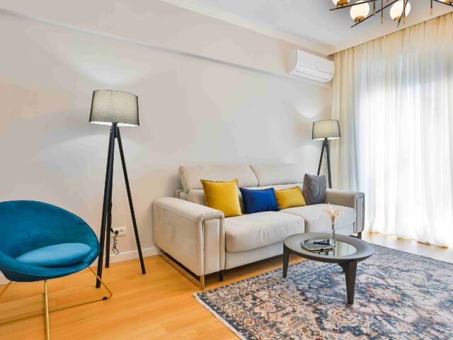 Luxuriöses Apartment mit einem Schlafzimmer in einem neuen Hotel- und Wohnkomplex im Zentrum von Budva