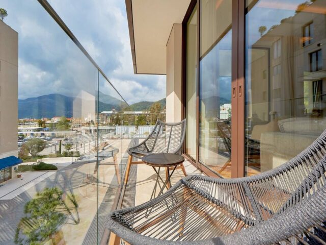 Luxury two bedroom apartment in Porto Montenegro
