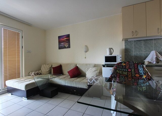 Nice one bedroom apartment with a sea view in Petrovac, Budva