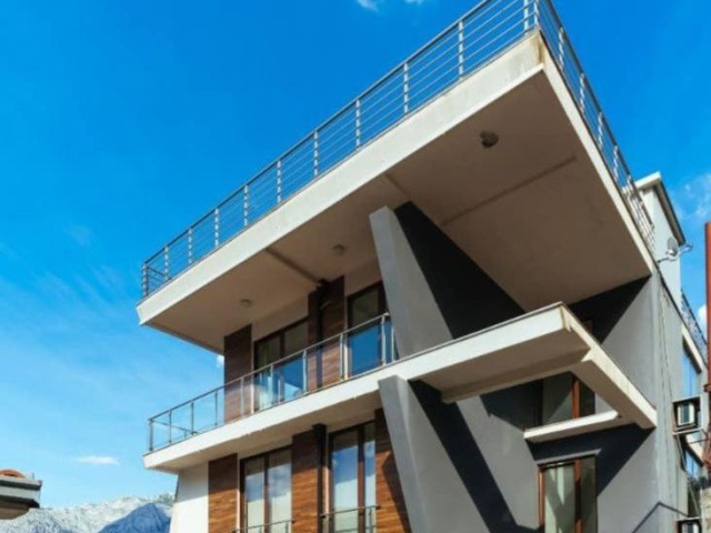 Modern one-bedroom apartment overlooking the sea in Kotor