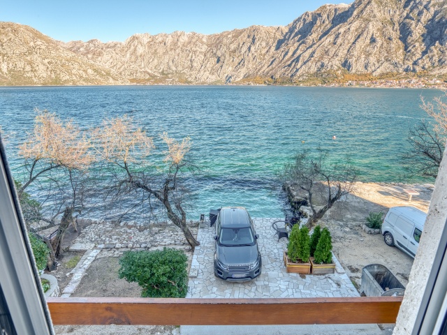 Luxury stone villa with beautiful panoramic views of the Bay of Kotor