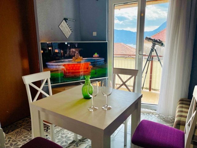 Cozy 2-storey house with a terrace and a garden in Risan, Kotor