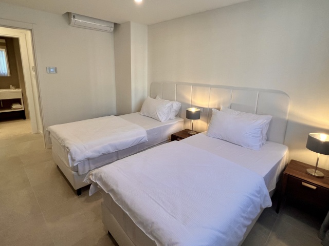 Premium two-bedroom apartment in a complex on the first line of the sea