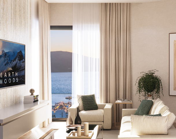 NEUES ANGEBOT! Wohnungen im neuen Wohnkomplex Tivat Hotel & Residences
