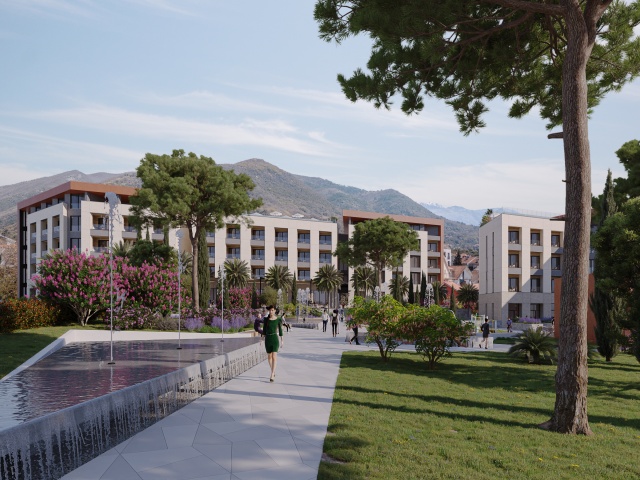 Апартаменты в новом жилом комплексе Tivat Hotel & Residences