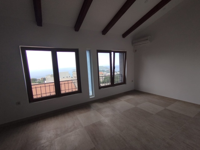 House with panoramic sea views in Budva, Becici