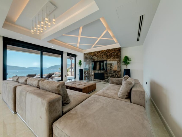 Luxury villa with breathtaking panoramic sea views in Tivat