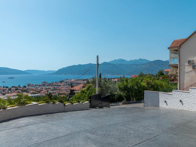 Chic modern villa with a private pool in Tivat