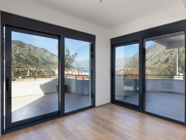 New modern house for sale with sea views near the Old Town of Kotor