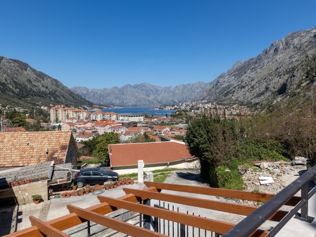 New modern house for sale with sea views near the Old Town of Kotor