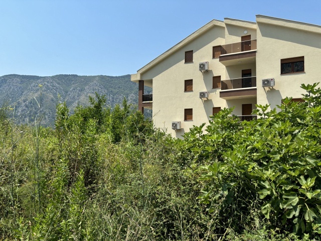 Three bedroom apartment in a new residential building in Kotor, Dobrota