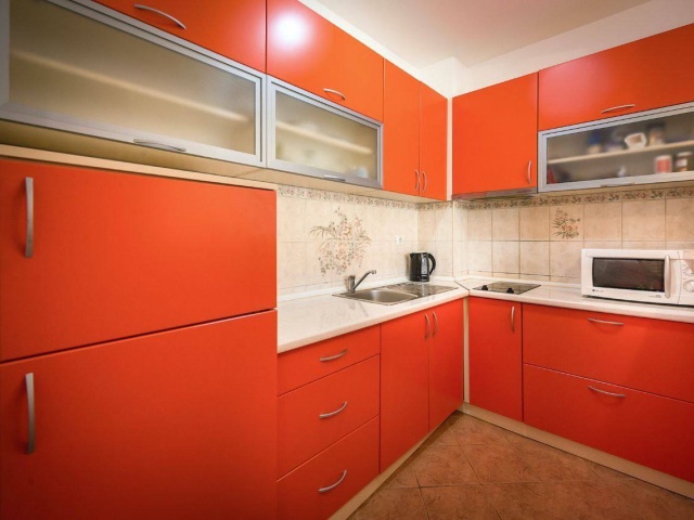 Garsonjera apartman studio sa pogledom na more u Dobroti