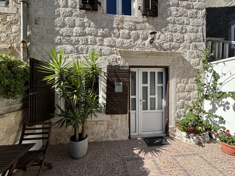 Stone house in the Bay of Kotor