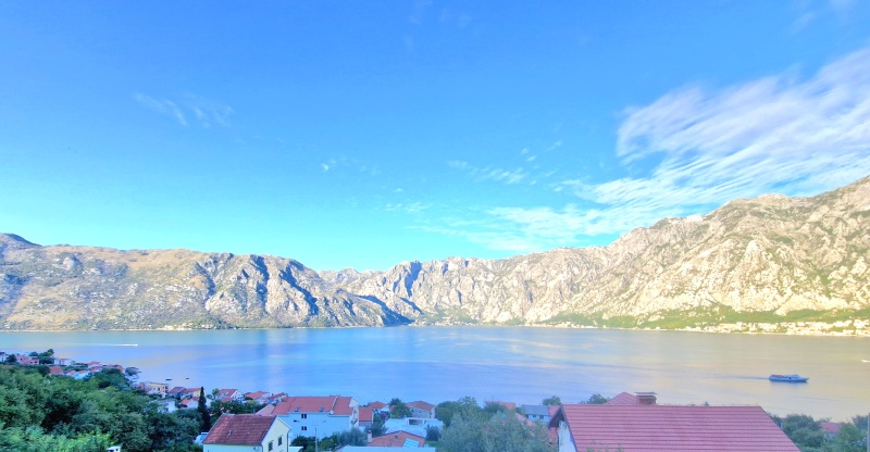 The best sea view in the Bay of Kotor. One-bedroom apartment