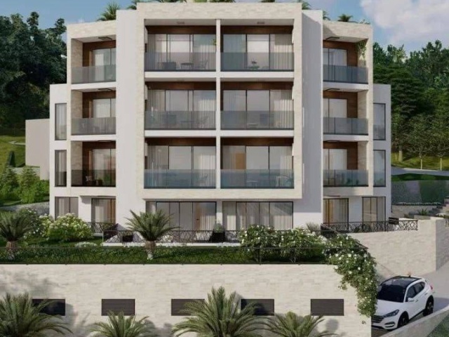 Brandneue Wohnung mit Meerblick in Tivat