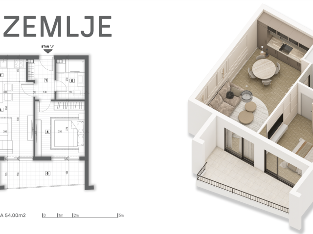 Sale from investor! Apartments in a new complex with sea view in Kotor