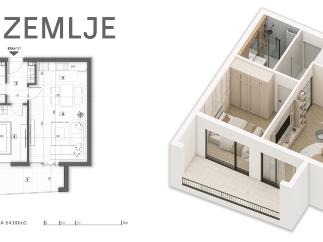 Sale from investor! Apartments in a new complex with sea view in Kotor