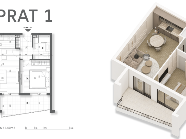 Sale from investor! Apartments in a new complex with sea view in Kotor