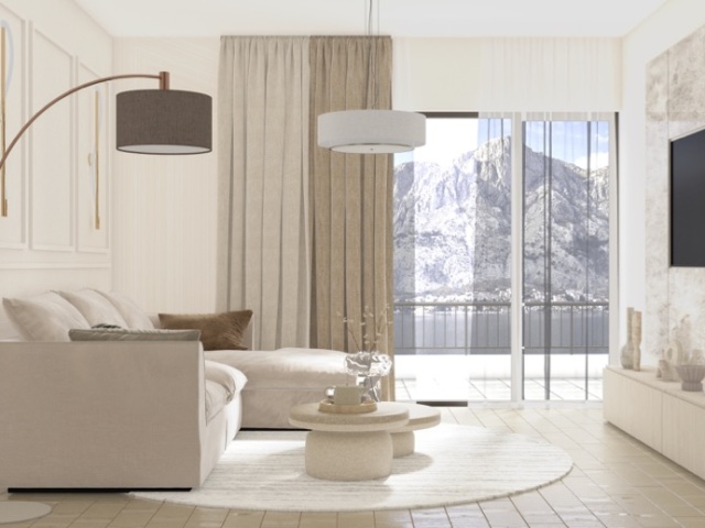 Sale from investor! Apartments in a new complex with sea view in Kotor