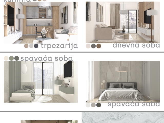 Sale from investor! Two-bedroom apartment in a new complex in Kotor