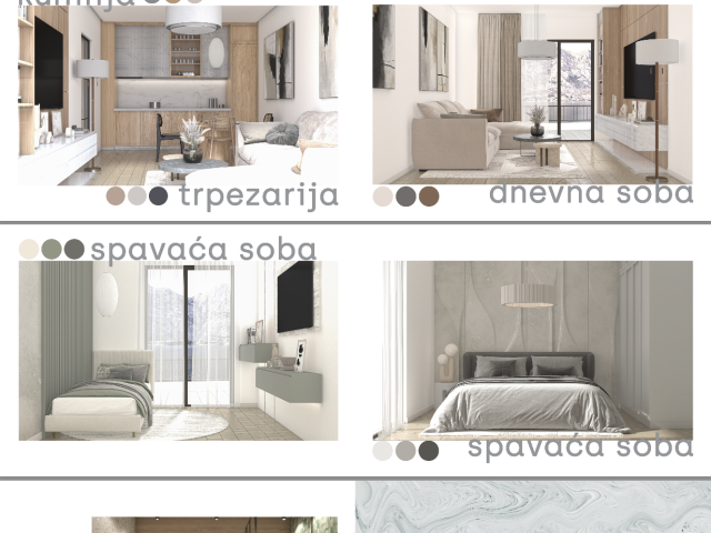 Sale from investor! Two-bedroom apartment in a new complex in Kotor