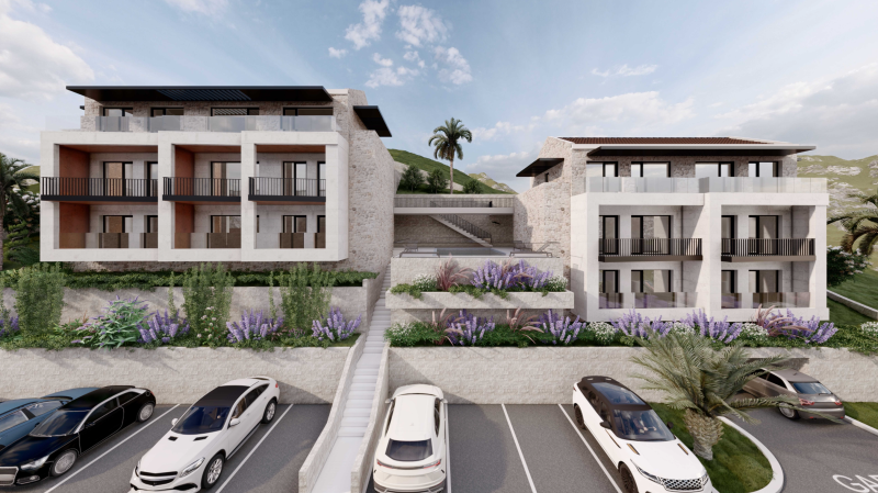 Sale from investor! Three-bedroom apartment in a new complex in Kotor