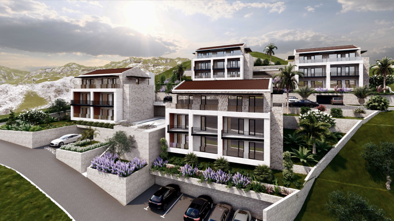 Sale from investor! Two-bedroom apartment in a new complex in Kotor