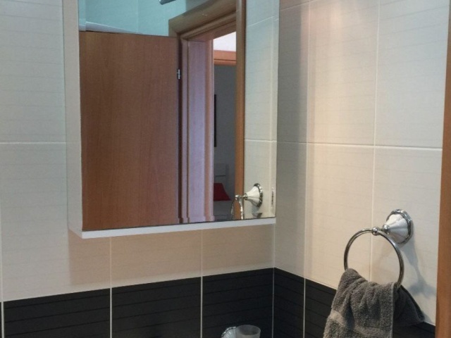 Apartment with a large terrace, sea view in Tivat