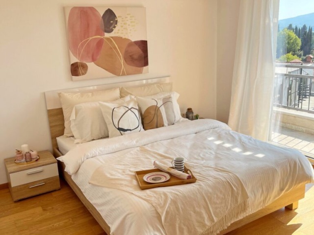 Penthouse with three bedrooms and sea view in Tivat