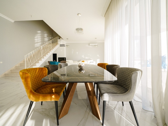 Luxurious villa with pool and sea view in Tivat
