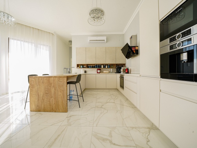Luxurious villa with pool and sea view in Tivat