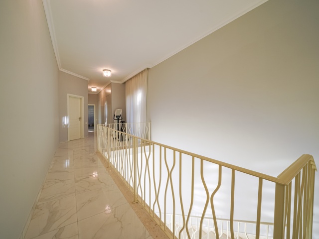 Luxurious villa with pool and sea view in Tivat