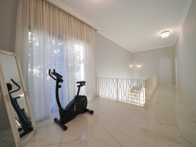 Luxurious villa with pool and sea view in Tivat