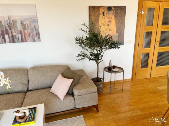 Penthouse with three bedrooms and sea view in Tivat