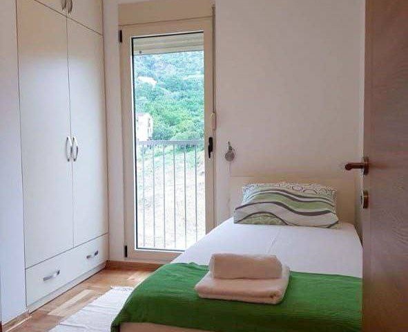 Three bedroom apartment with sea view near the center of Tivat