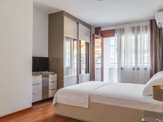 Zwei-Zimmer-Wohnung in Becici, nahe dem Meer