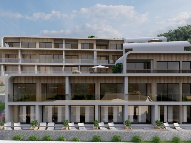 Moderne Wohnanlage mit Pool in Tivat