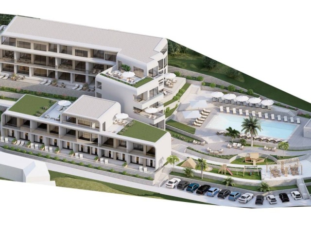 Moderne Wohnanlage mit Pool in Tivat