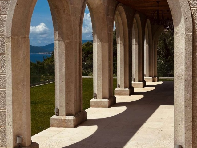 A private luxury residence with panoramic sea views in Tivat